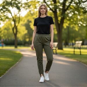 Vintage Olive 🫒 Green Stir-up pants